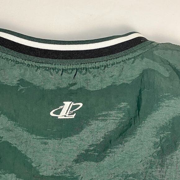 New York Jets TEAM NFL Vintage Sideline Pullover Windbreaker Jacket Size XL - Picture 7 of 10